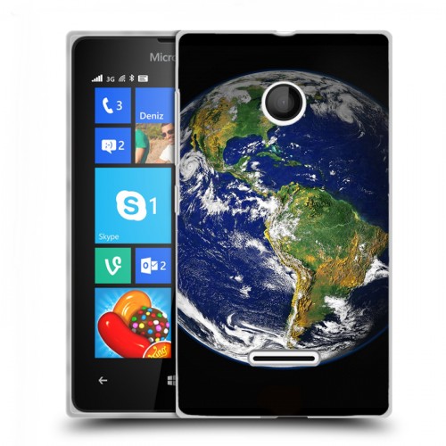 Дизайнерский пластиковый чехол для Microsoft Lumia 435 Тайны космоса