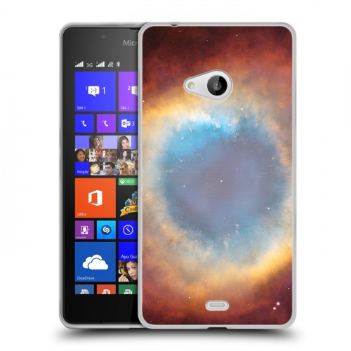 Дизайнерский пластиковый чехол для Microsoft Lumia 540 Тайны космоса