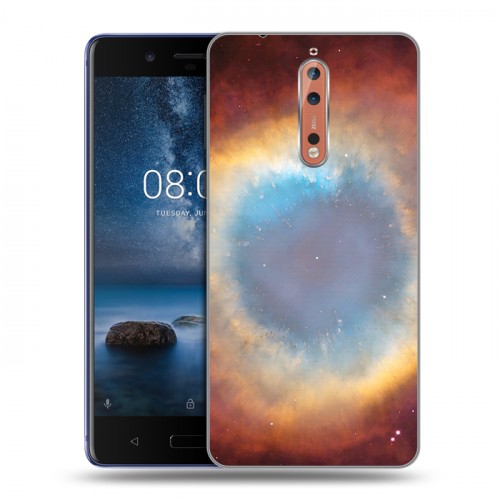 Дизайнерский пластиковый чехол для Nokia 8 Тайны космоса