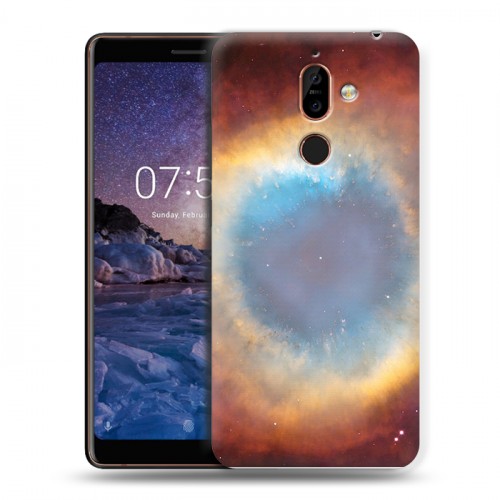 Дизайнерский пластиковый чехол для Nokia 7 Plus Тайны космоса