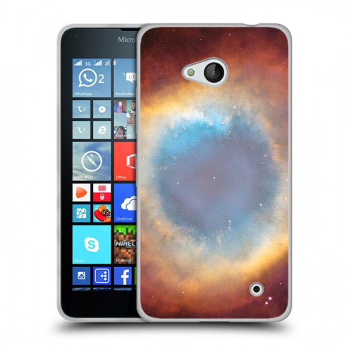 Дизайнерский пластиковый чехол для Microsoft Lumia 640 Тайны космоса