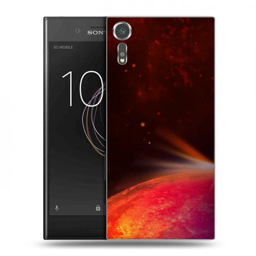 Дизайнерский пластиковый чехол для Sony Xperia XZs Тайны космоса