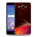 Дизайнерский пластиковый чехол для Huawei Y3 (2017) Тайны космоса