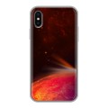 Дизайнерский силиконовый чехол для Iphone x10 Тайны космоса