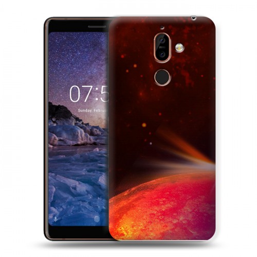 Дизайнерский пластиковый чехол для Nokia 7 Plus Тайны космоса