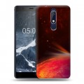 Дизайнерский пластиковый чехол для Nokia 5.1 Тайны космоса