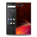 Дизайнерский пластиковый чехол для BlackBerry KEY2 Тайны космоса