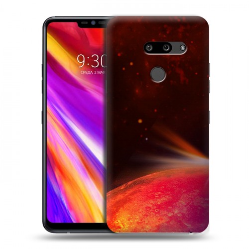 Дизайнерский пластиковый чехол для LG G8 ThinQ Тайны космоса