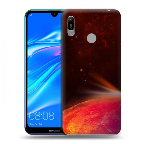 Дизайнерский пластиковый чехол для Huawei Y6 (2019) Тайны космоса