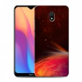 Дизайнерский силиконовый с усиленными углами чехол для Xiaomi RedMi 8A Тайны космоса