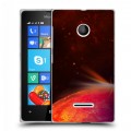 Дизайнерский пластиковый чехол для Microsoft Lumia 435 Тайны космоса