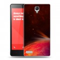 Дизайнерский пластиковый чехол для Xiaomi RedMi Note Тайны космоса