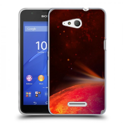 Дизайнерский пластиковый чехол для Sony Xperia E4g Тайны космоса