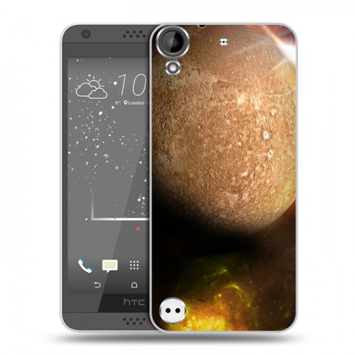 Дизайнерский пластиковый чехол для HTC Desire 530 Тайны космоса