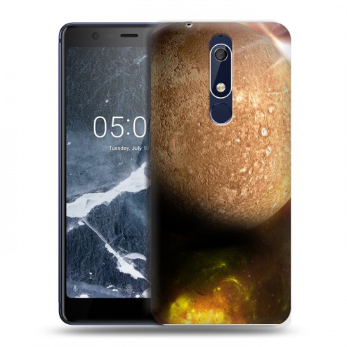 Дизайнерский пластиковый чехол для Nokia 5.1 Тайны космоса