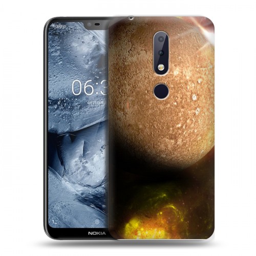 Дизайнерский пластиковый чехол для Nokia 6.1 Plus Тайны космоса