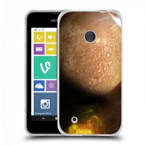 Дизайнерский пластиковый чехол для Nokia Lumia 530 Тайны космоса