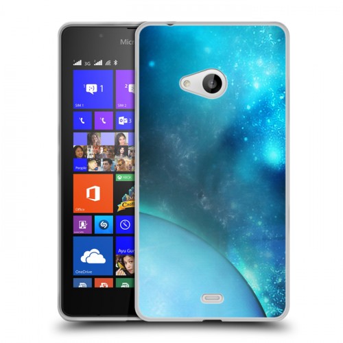 Дизайнерский пластиковый чехол для Microsoft Lumia 540 Тайны космоса