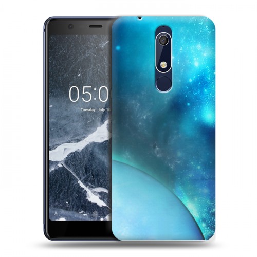 Дизайнерский пластиковый чехол для Nokia 5.1 Тайны космоса