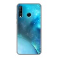 Дизайнерский силиконовый чехол для Huawei P30 Lite Тайны космоса