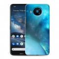 Дизайнерский силиконовый чехол для Nokia 8.3 Тайны космоса