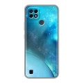 Дизайнерский силиконовый чехол для Realme C21 Тайны космоса