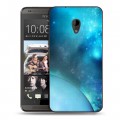 Дизайнерский пластиковый чехол для HTC Desire 700 Тайны космоса