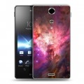 Дизайнерский пластиковый чехол для Sony Xperia TX Тайны космоса