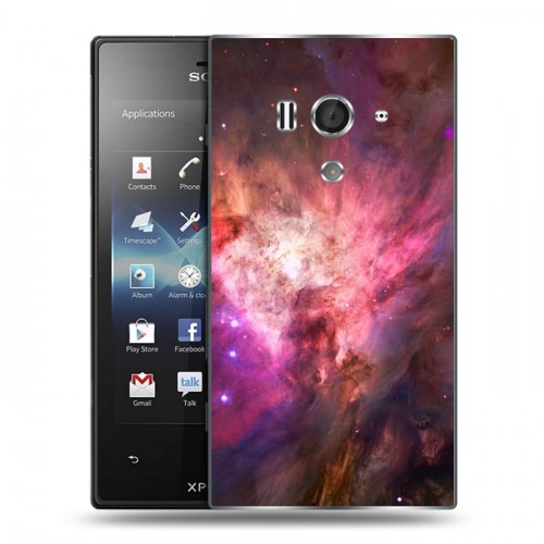 Дизайнерский пластиковый чехол для Sony Xperia acro S Тайны космоса