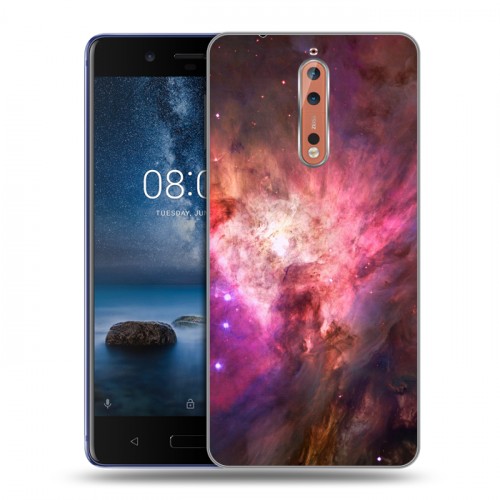 Дизайнерский пластиковый чехол для Nokia 8 Тайны космоса