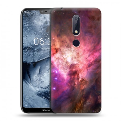 Дизайнерский силиконовый чехол для Nokia 6.1 Plus Тайны космоса