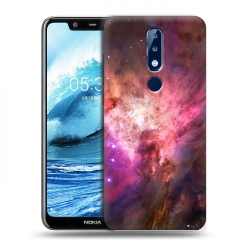 Дизайнерский силиконовый чехол для Nokia 5.1 Plus Тайны космоса