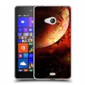 Дизайнерский пластиковый чехол для Microsoft Lumia 540 Тайны космоса