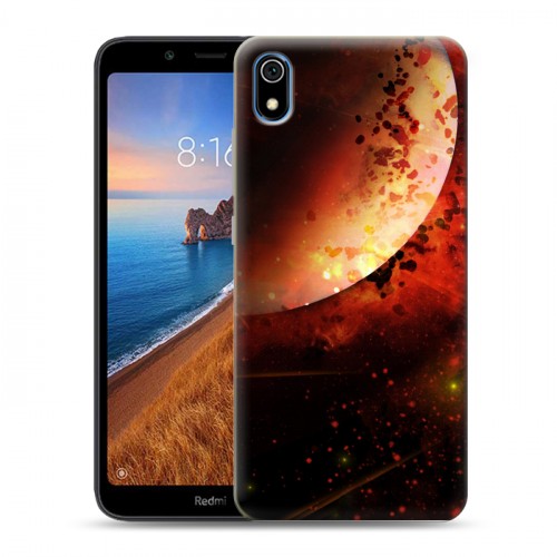 Дизайнерский силиконовый чехол для Xiaomi RedMi 7A Тайны космоса