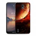 Дизайнерский силиконовый чехол для Nokia 1.3 Тайны космоса