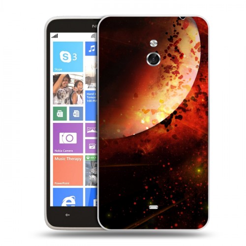 Дизайнерский пластиковый чехол для Nokia Lumia 1320 Тайны космоса