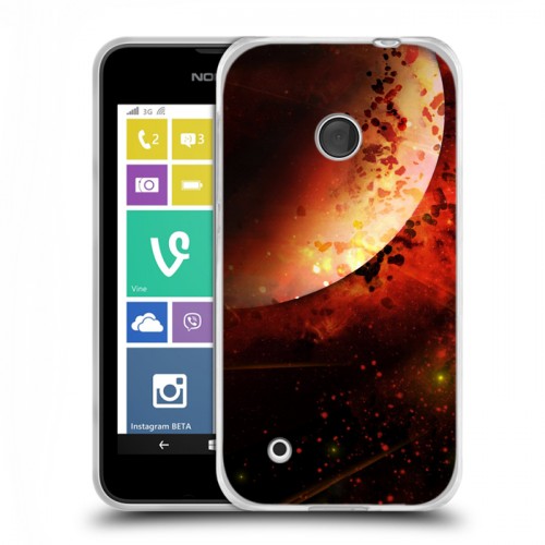 Дизайнерский пластиковый чехол для Nokia Lumia 530 Тайны космоса