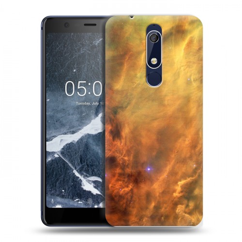 Дизайнерский пластиковый чехол для Nokia 5.1 Тайны космоса