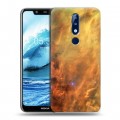 Дизайнерский силиконовый чехол для Nokia 5.1 Plus Тайны космоса