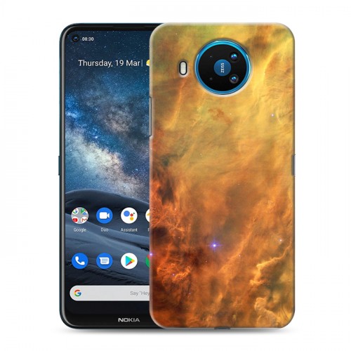 Дизайнерский силиконовый чехол для Nokia 8.3 Тайны космоса