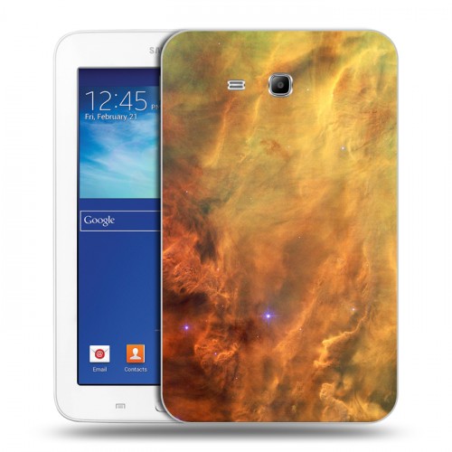 Дизайнерский силиконовый чехол для Samsung Galaxy Tab 3 Lite Тайны космоса