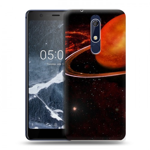 Дизайнерский пластиковый чехол для Nokia 5.1 Тайны космоса