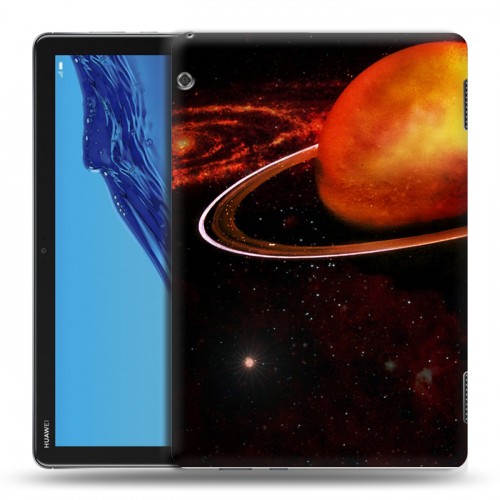 Дизайнерский силиконовый чехол для Huawei MediaPad T5 Тайны космоса