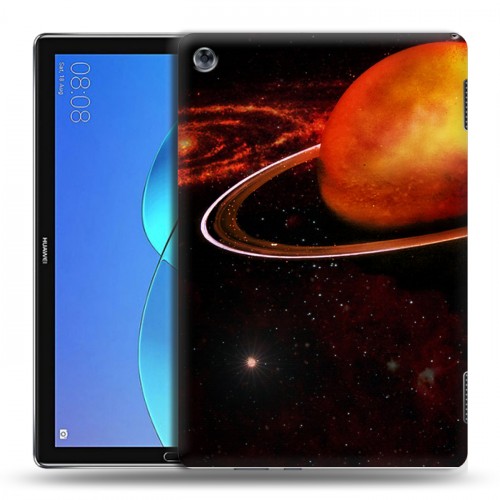 Дизайнерский силиконовый чехол для Huawei MediaPad M5 Lite Тайны космоса