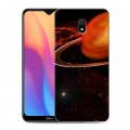 Дизайнерский силиконовый с усиленными углами чехол для Xiaomi RedMi 8A Тайны космоса