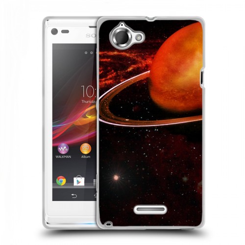 Дизайнерский пластиковый чехол для Sony Xperia L Тайны космоса