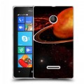 Дизайнерский пластиковый чехол для Microsoft Lumia 435 Тайны космоса