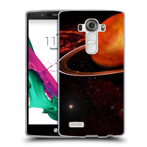 Дизайнерский силиконовый чехол для LG G4 Тайны космоса