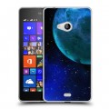 Дизайнерский пластиковый чехол для Microsoft Lumia 540 Тайны космоса