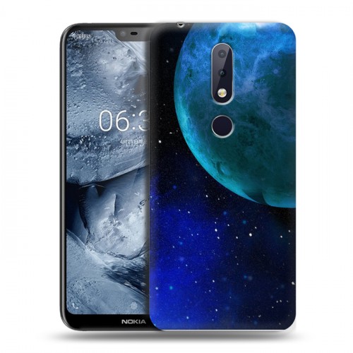 Дизайнерский пластиковый чехол для Nokia 6.1 Plus Тайны космоса